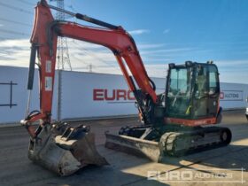 2018 Kubota KX080-4A 6 Ton+ Excavators For Auction: Leeds -27th, 28th, 29th, 30th November 24 @ 8:00am