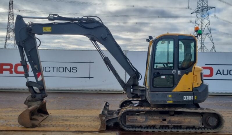 2017 Volvo ECR88D 6 Ton+ Excavators For Auction: Leeds -27th, 28th, 29th, 30th November 24 @ 8:00am full