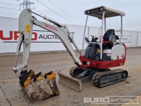 2022 Takeuchi TB216 Mini Excavators For Auction: Leeds -27th, 28th, 29th, 30th November 24 @ 8:00am