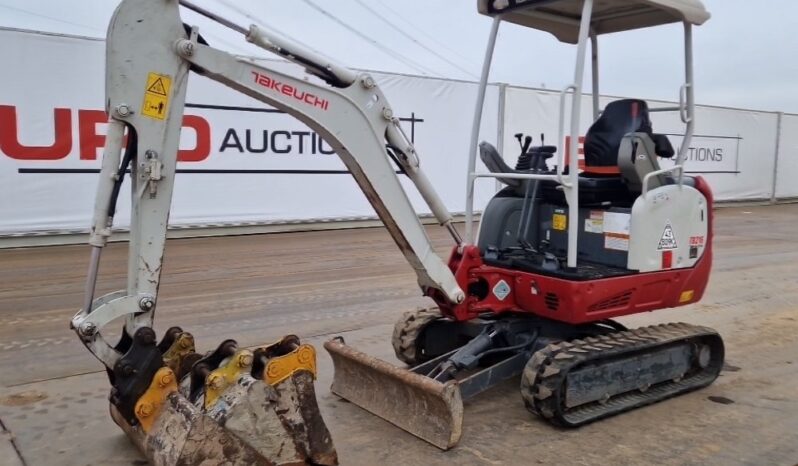 2022 Takeuchi TB216 Mini Excavators For Auction: Leeds -27th, 28th, 29th, 30th November 24 @ 8:00am