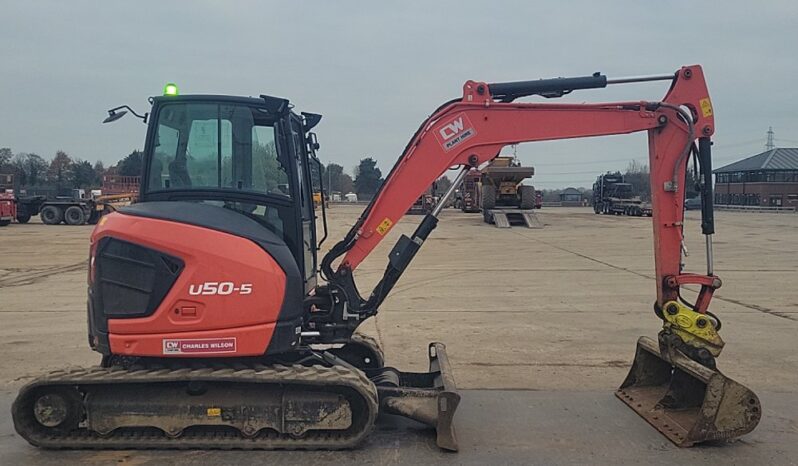 2021 Kubota U50-5 Mini Excavators For Auction: Leeds -27th, 28th, 29th, 30th November 24 @ 8:00am full