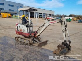 2018 Takeuchi TB216 Mini Excavators For Auction: Leeds -27th, 28th, 29th, 30th November 24 @ 8:00am full