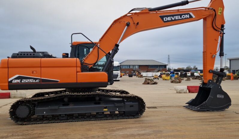 Unused 2024 Develon DX225LC-7M 20 Ton+ Excavators For Auction: Leeds -27th, 28th, 29th, 30th November 24 @ 8:00am full