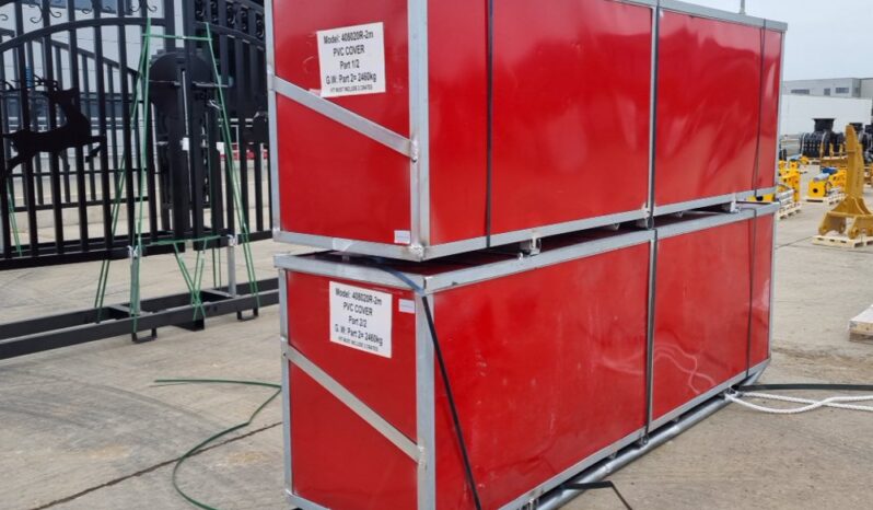 Unused 2024 Golden Mount 40x80x20 PVC Dome Storage Shelter (2 Boxes) Modular Buildings For Auction: Leeds -27th, 28th, 29th, 30th November 24 @ 8:00am full