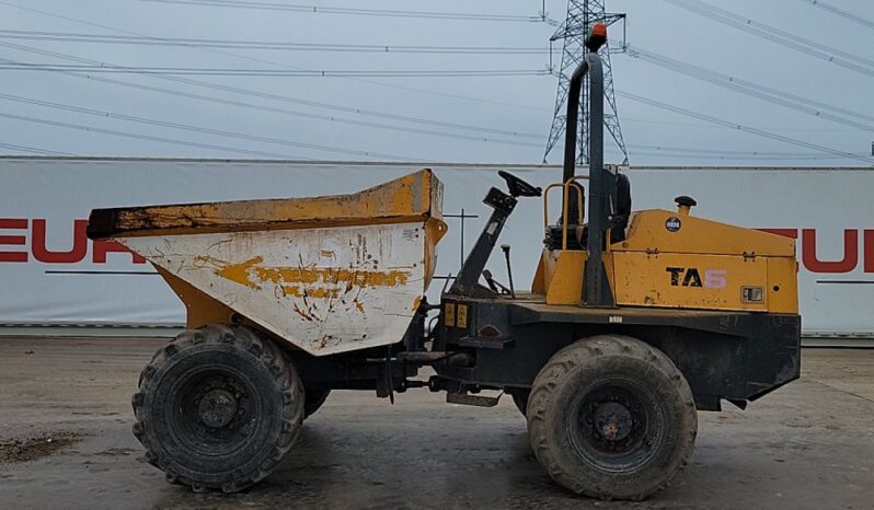 2014 Terex TA6 Site Dumpers For Auction: Leeds -27th, 28th, 29th, 30th November 24 @ 8:00am full