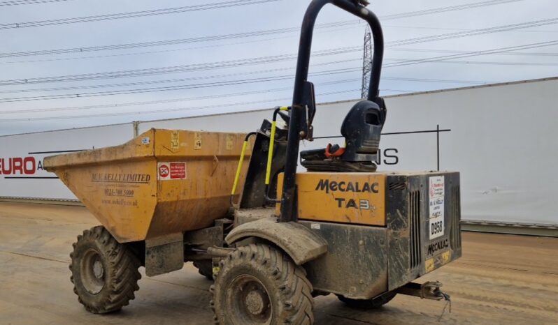 2020 Mecalac TA3H Site Dumpers For Auction: Leeds -27th, 28th, 29th, 30th November 24 @ 8:00am full