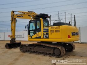 2016 Komatsu PC210LC-10 20 Ton+ Excavators For Auction: Leeds -27th, 28th, 29th, 30th November 24 @ 8:00am full