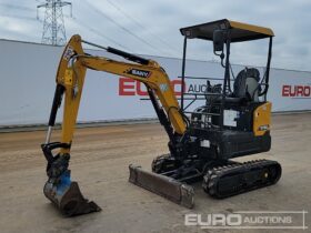 2023 Sany SY16C Mini Excavators For Auction: Leeds -27th, 28th, 29th, 30th November 24 @ 8:00am