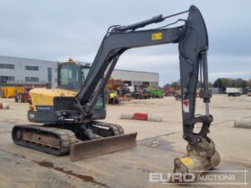 2015 Volvo ECR88D 6 Ton+ Excavators For Auction: Leeds -27th, 28th, 29th, 30th November 24 @ 8:00am full