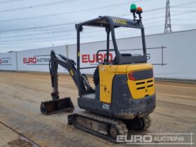 2017 Volvo EC15D Mini Excavators For Auction: Leeds -27th, 28th, 29th, 30th November 24 @ 8:00am full