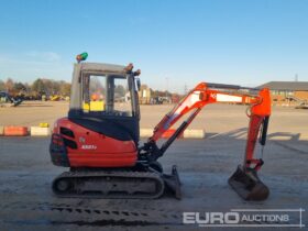 2016 Kubota KX61-3 Mini Excavators For Auction: Leeds -27th, 28th, 29th, 30th November 24 @ 8:00am full