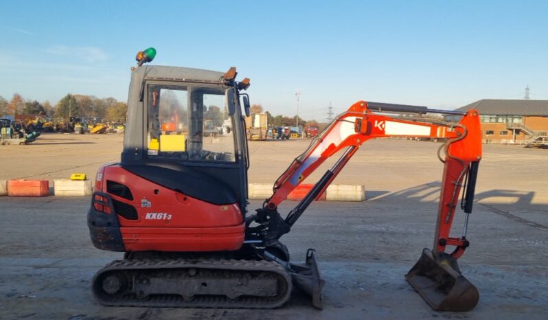 2016 Kubota KX61-3 Mini Excavators For Auction: Leeds -27th, 28th, 29th, 30th November 24 @ 8:00am full