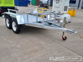 Unused 2024 Quzhou 0.8 Ton Twin Axle Plant Trailer, Ramps Plant Trailers For Auction: Leeds -27th, 28th, 29th, 30th November 24 @ 8:00am full