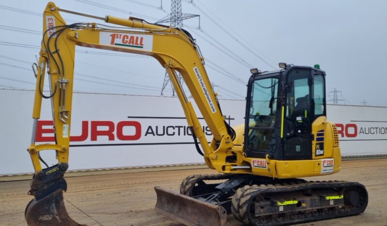 2023 Komatsu PC80MR-5E0 6 Ton+ Excavators For Auction: Leeds -27th, 28th, 29th, 30th November 24 @ 8:00am