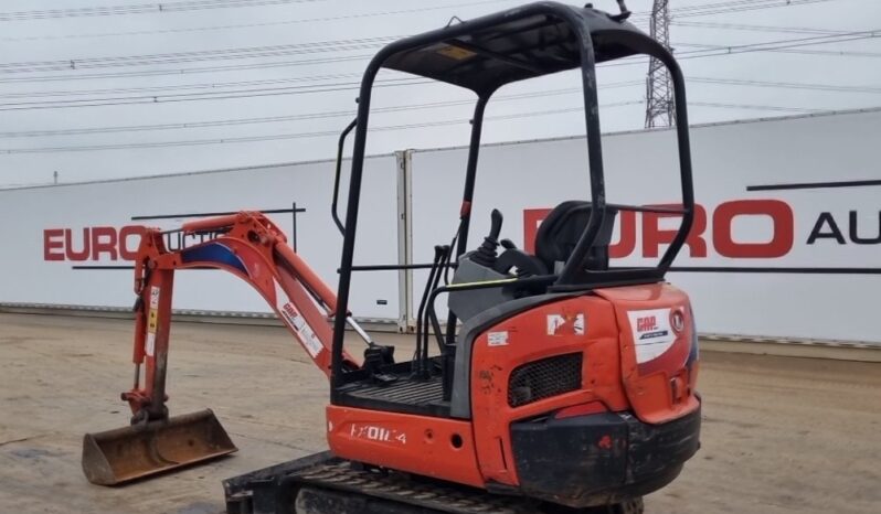 2017 Kubota KX016-4 Mini Excavators For Auction: Leeds -27th, 28th, 29th, 30th November 24 @ 8:00am full