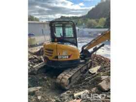 2023 Sany SY50U Mini Excavators For Auction: Leeds -27th, 28th, 29th, 30th November 24 @ 8:00am full