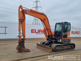 2014 Doosan DX85R-3 6 Ton+ Excavators For Auction: Leeds -27th, 28th, 29th, 30th November 24 @ 8:00am