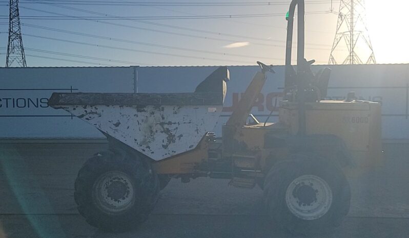 Benford SX6000 Site Dumpers For Auction: Leeds -27th, 28th, 29th, 30th November 24 @ 8:00am full