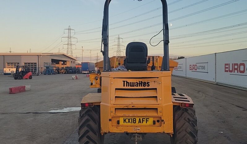 2018 Thwaites 6 Ton Site Dumpers For Auction: Leeds -27th, 28th, 29th, 30th November 24 @ 8:00am full