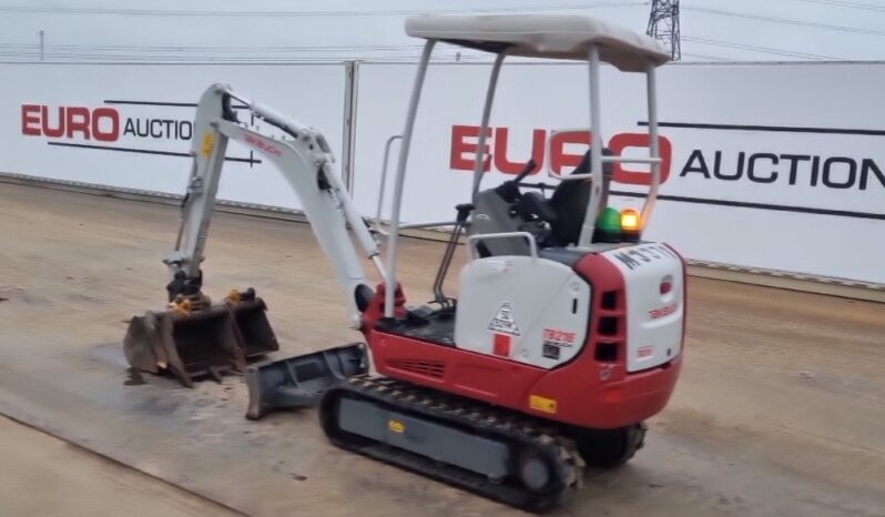 2022 Takeuchi TB216 Mini Excavators For Auction: Leeds -27th, 28th, 29th, 30th November 24 @ 8:00am full