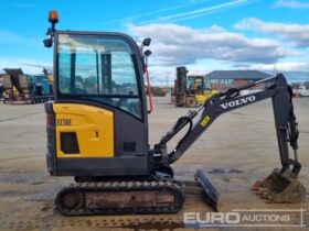 2019 Volvo EC18E Mini Excavators For Auction: Leeds -27th, 28th, 29th, 30th November 24 @ 8:00am full