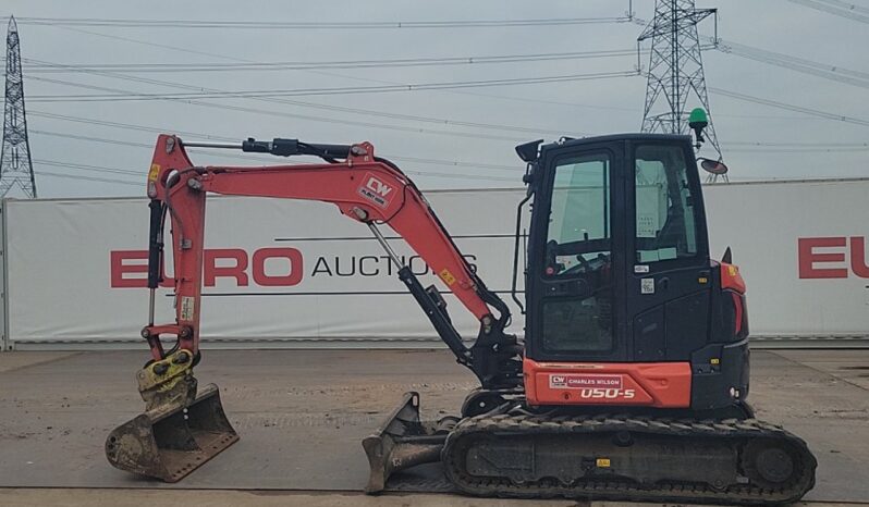 2021 Kubota U50-5 Mini Excavators For Auction: Leeds -27th, 28th, 29th, 30th November 24 @ 8:00am full