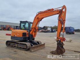 2014 Doosan DX85R-3 6 Ton+ Excavators For Auction: Leeds -27th, 28th, 29th, 30th November 24 @ 8:00am full