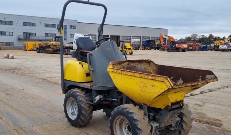 2019 Wacker Neuson 1001 Site Dumpers For Auction: Leeds -27th, 28th, 29th, 30th November 24 @ 8:00am full