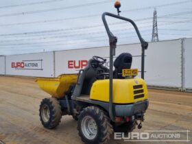 2019 Wacker Neuson 1001 Site Dumpers For Auction: Leeds -27th, 28th, 29th, 30th November 24 @ 8:00am full