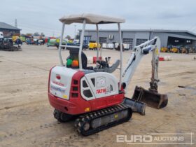 2022 Takeuchi TB216 Mini Excavators For Auction: Leeds -27th, 28th, 29th, 30th November 24 @ 8:00am full