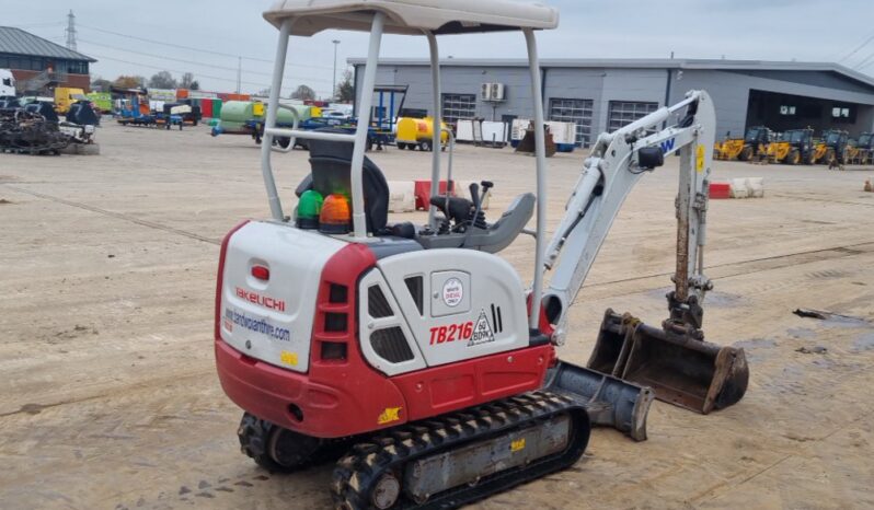 2022 Takeuchi TB216 Mini Excavators For Auction: Leeds -27th, 28th, 29th, 30th November 24 @ 8:00am full