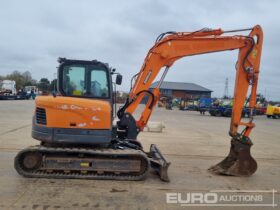 2014 Doosan DX85R-3 6 Ton+ Excavators For Auction: Leeds -27th, 28th, 29th, 30th November 24 @ 8:00am full