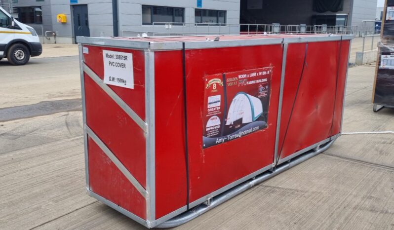 Unused 2024 Golden Mount 30x85x15 PVC Dome Storage Shelter Modular Buildings For Auction: Leeds -27th, 28th, 29th, 30th November 24 @ 8:00am