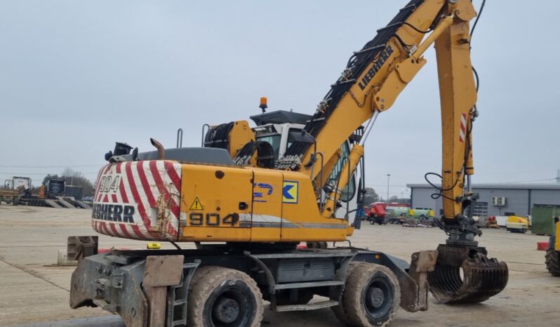 2011 Liebherr A904 Wheeled Excavators For Auction: Leeds -27th, 28th, 29th, 30th November 24 @ 8:00am full