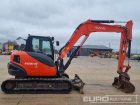 2019 Kubota KX080-4A 6 Ton+ Excavators For Auction: Leeds -27th, 28th, 29th, 30th November 24 @ 8:00am full