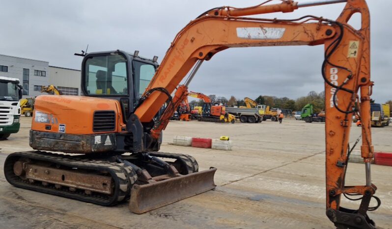 2010 Doosan DX80R 6 Ton+ Excavators For Auction: Leeds -27th, 28th, 29th, 30th November 24 @ 8:00am full