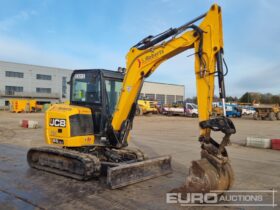 2017 JCB 65R-1 6 Ton+ Excavators For Auction: Leeds -27th, 28th, 29th, 30th November 24 @ 8:00am full