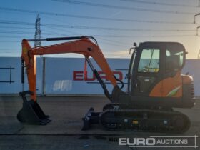 Unused 2024 Develon DX60E-10N 6 Ton+ Excavators For Auction: Leeds -27th, 28th, 29th, 30th November 24 @ 8:00am full