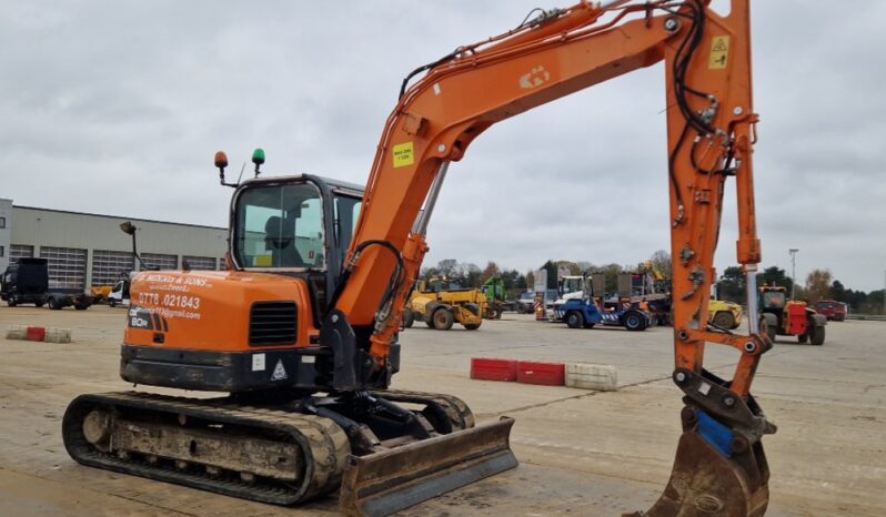 2014 Doosan DX80R 6 Ton+ Excavators For Auction: Leeds -27th, 28th, 29th, 30th November 24 @ 8:00am full