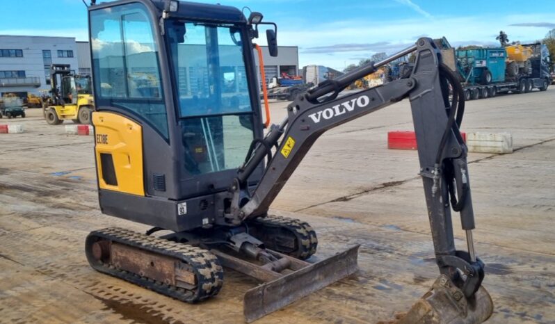 2019 Volvo EC18E Mini Excavators For Auction: Leeds -27th, 28th, 29th, 30th November 24 @ 8:00am full