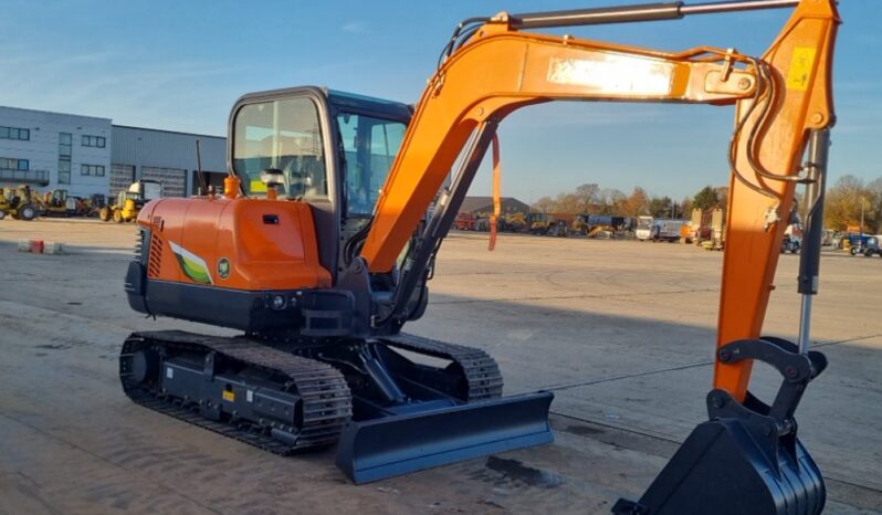 Unused 2024 Develon DX60E-10N 6 Ton+ Excavators For Auction: Leeds -27th, 28th, 29th, 30th November 24 @ 8:00am full