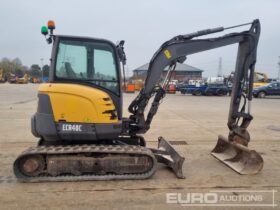 2014 Volvo ECR48C Mini Excavators For Auction: Leeds -27th, 28th, 29th, 30th November 24 @ 8:00am full