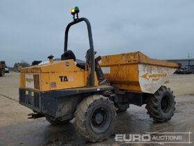 2014 Terex TA6 Site Dumpers For Auction: Leeds -27th, 28th, 29th, 30th November 24 @ 8:00am full