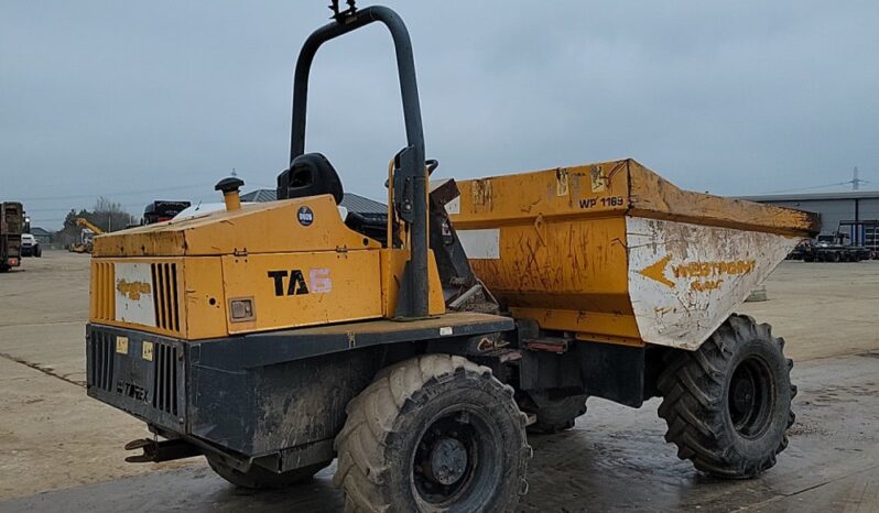 2014 Terex TA6 Site Dumpers For Auction: Leeds -27th, 28th, 29th, 30th November 24 @ 8:00am full