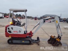 2022 Takeuchi TB216 Mini Excavators For Auction: Leeds -27th, 28th, 29th, 30th November 24 @ 8:00am full