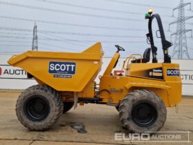 2017 Thwaites 9 Ton Site Dumpers For Auction: Leeds -27th, 28th, 29th, 30th November 24 @ 8:00am full