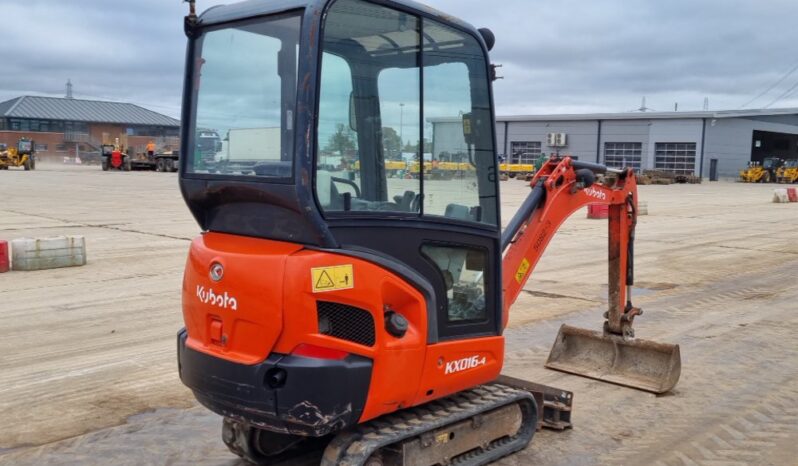 2014 Kubota KX016-4 Mini Excavators For Auction: Leeds -27th, 28th, 29th, 30th November 24 @ 8:00am full