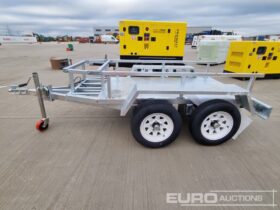 Unused 2024 Quzhou 0.8 Ton Twin Axle Plant Trailer, Ramps Plant Trailers For Auction: Leeds -27th, 28th, 29th, 30th November 24 @ 8:00am full