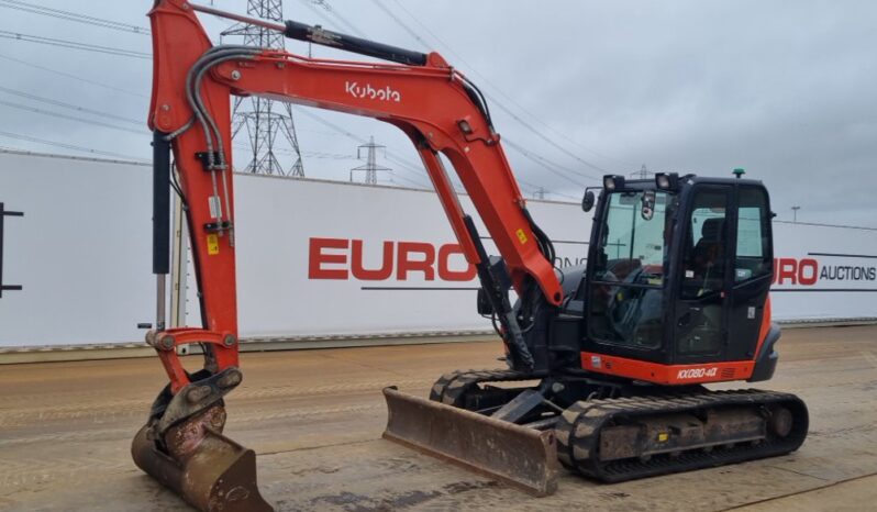 2019 Kubota KX080-4A 6 Ton+ Excavators For Auction: Leeds -27th, 28th, 29th, 30th November 24 @ 8:00am