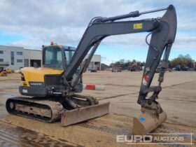 2017 Volvo ECR88D 6 Ton+ Excavators For Auction: Leeds -27th, 28th, 29th, 30th November 24 @ 8:00am full